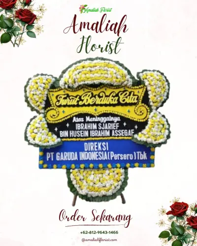 Papan Bunga Duka di Pamanukan